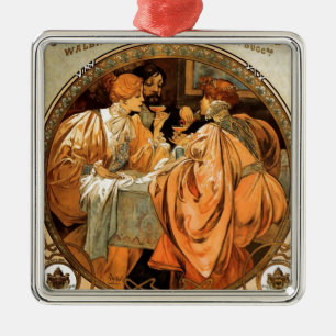  Heidsieck & Co monopole Reims Wijnlabel Metalen Ornament