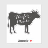 Heifer alsjeblieft Decal Sticker (Vel)