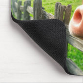 Heifer Koe Dragen van een Kerchief Muismat (Hoek)