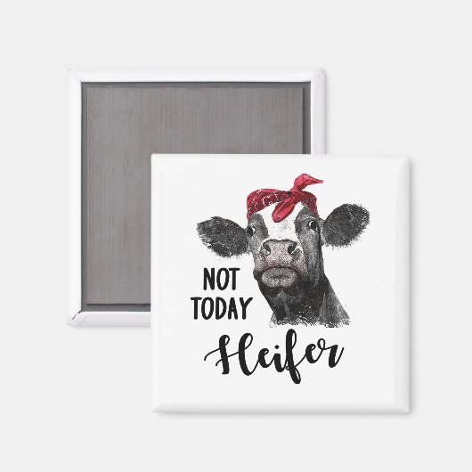 heifer niet vandaag magneet (Voorkant / Achterkant)