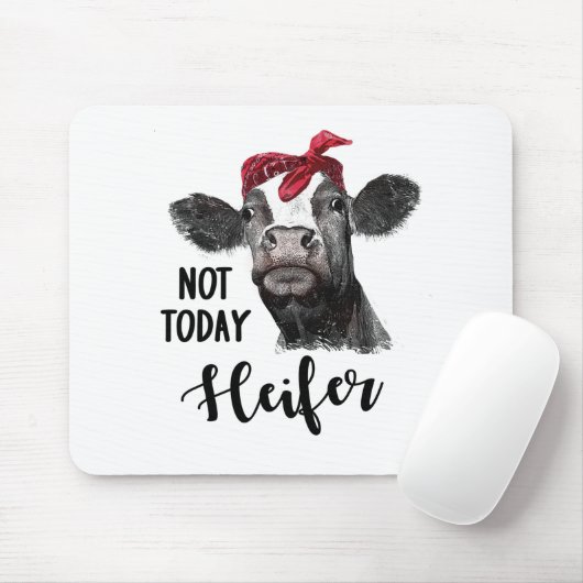 heifer niet vandaag muismat (Met muis)