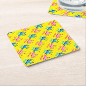 Heifer of Bull Boerderij stijl Geslacht onthullen Kartonnen Onderzetters (Schuin)