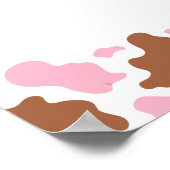 Heifer of Bull Koe Gender Reveal Stembord Poster (Hoek)