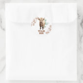 Heifer of Bull Koe Team Boy Sticker (Tas)