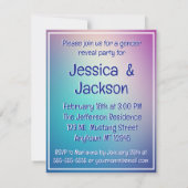 Heifer of Bull Westerne stijl Geslacht onthullen Kaart (Achterkant)