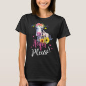 Heifer, Please Boer Gift Koe Liefhebbers Gift Vrou T-shirt (Voorkant)