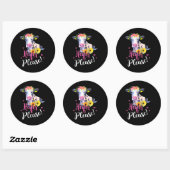 Heifer Please Farmer Koe Lovers Ronde Sticker (Vel)