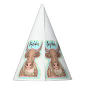 heifers hat feesthoedjes (Achterkant)