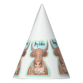 heifers hat feesthoedjes (Links)