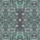 Heights Abstract Dark Green Black Watercolor Art Sticker (Voorkant)