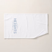 Heights Tile, Blue Tile, Houston Heights Handdoek (Handdoek)