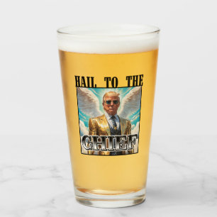 Heil aan de baas - Trump 2024 Glas