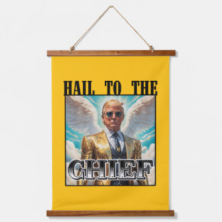 Heil aan de baas - Trump 2024 Hangend Wandkleed