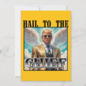 Heil aan de baas - Trump 2024 Kaart (Voorkant)