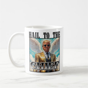 Heil aan de baas - Trump 2024 Koffiemok