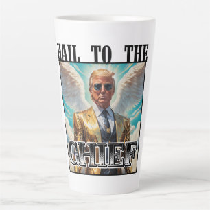 Heil aan de baas - Trump 2024 Latte Mok