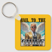 Heil aan de baas - Trump 2024 Sleutelhanger (Voorkant)