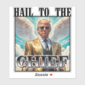 Heil aan de baas - Trump 2024 Sticker (Vel)