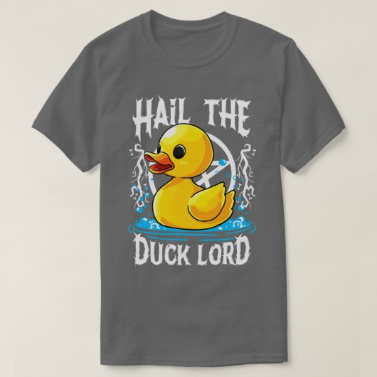 Heil de eend Lord Pun Meme Mannen Vrouwen Funny Ha T-shirt (Design voorkant)