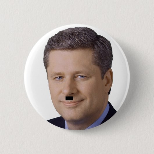 HEIL HARPER! RONDE BUTTON 5,7 CM (Voorkant)