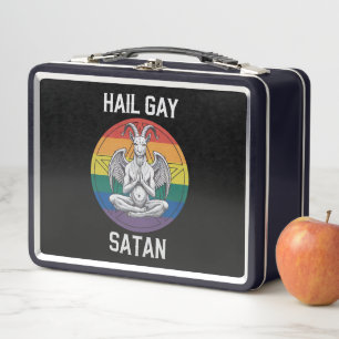 Heil Homoseksuele Satan Grappige Gothische Gotisch