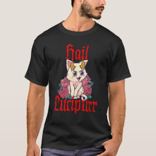 Heil Lucipurr Satanist Katt 1 T-shirt