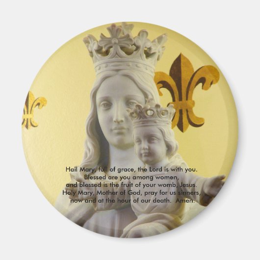 Heil Maria, vol van genade Magneet (Voorkant)