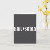 Heil Satan Rockster Kaart (Gele Bloem)