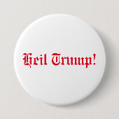 Heil Trump! Ronde Button 7,6 Cm (Voorkant)