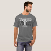 HEILAND John 3:16 Doop Kerstmis Pasen T-shirt (Voorkant volledig)
