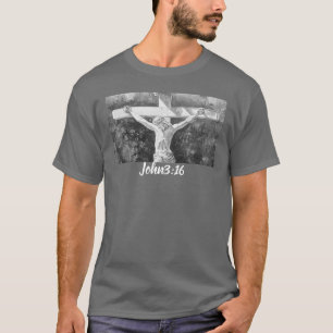 HEILAND John 3:16 Doop Kerstmis Pasen T-shirt
