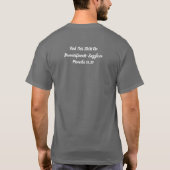 HEILAND John 3:16 Doop Kerstmis Pasen T-shirt (Achterkant)