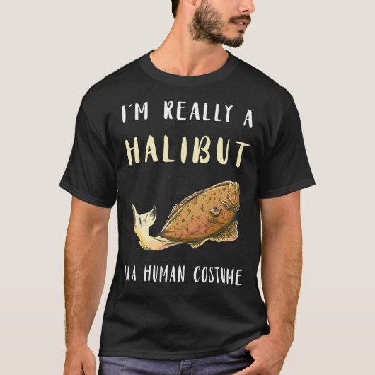 Heilbot Vissen Bot Vis Heilbot Jager Mens T-shirt (Voorkant)