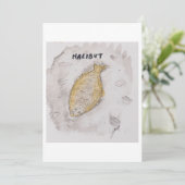Heilbot Wenskaart Kaart (Staand voorkant)