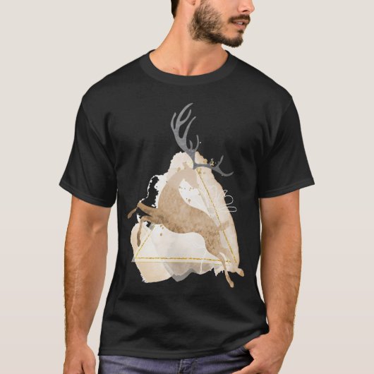 Heilbotbiljard. Grappig heilbotvangst ontwerp T-shirt (Voorkant)