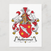 Heilbronner Family Crest Briefkaart (Voorkant)