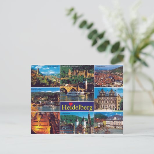 Heildelberg - Briefkaart (Staand voorkant)