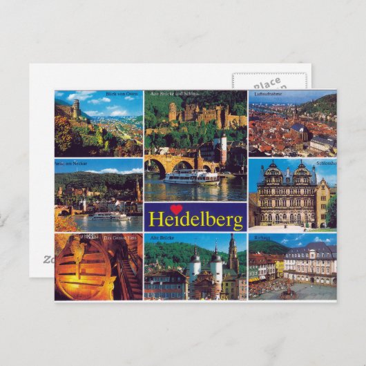Heildelberg - Briefkaart (Voorkant / Achterkant)