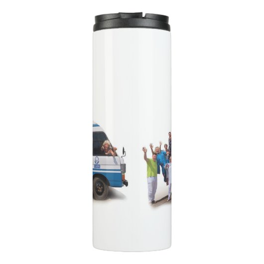 Heiler ohne Grenzen - Pondicherry 2018 Thermosbeker (Achterkant)