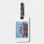 Heiler ohne Grenzen - Pondicherry 2018 und 2020 Bagagelabel (Achterkant verticaal)