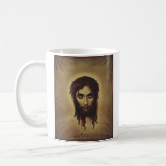 Heilig Aanschijn van Jezus Christus Koffiemok (Links)