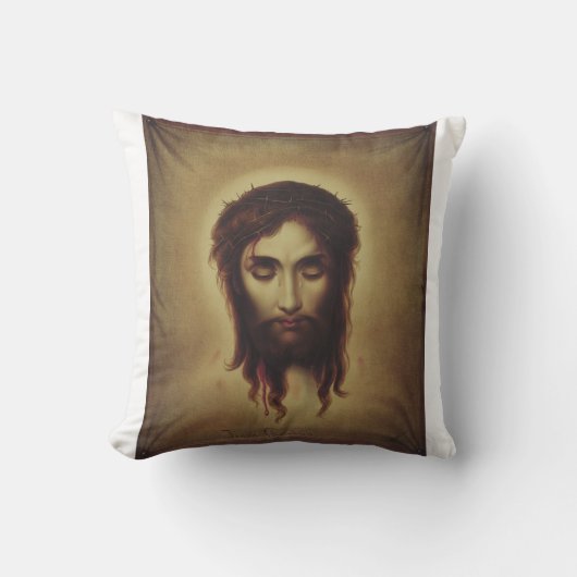 Heilig Aanschijn van Jezus Christus Kussen (Voorkant)