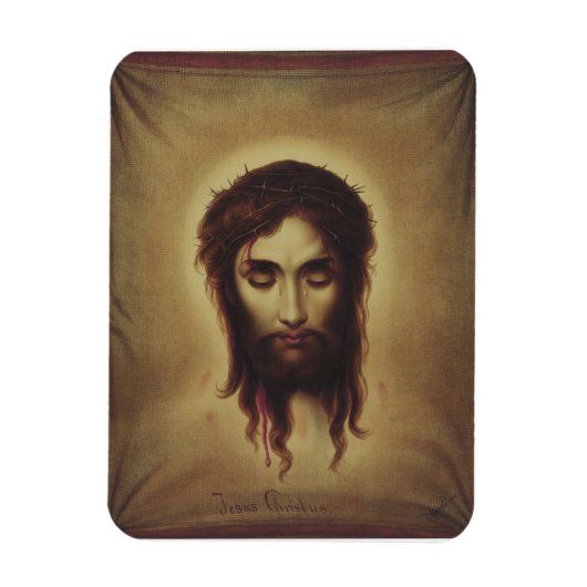 Heilig Aanschijn van Jezus Christus Magneet (Verticaal)