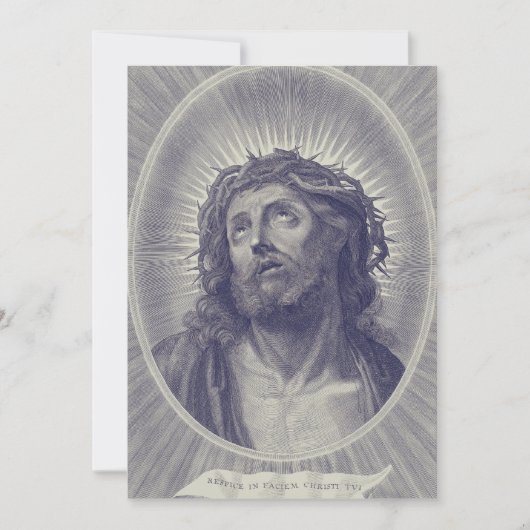 Heilig Aanschijn van Jezus Kaart (Voorkant)