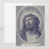 Heilig Aanschijn van Jezus Kaart (Voorkant / Achterkant)