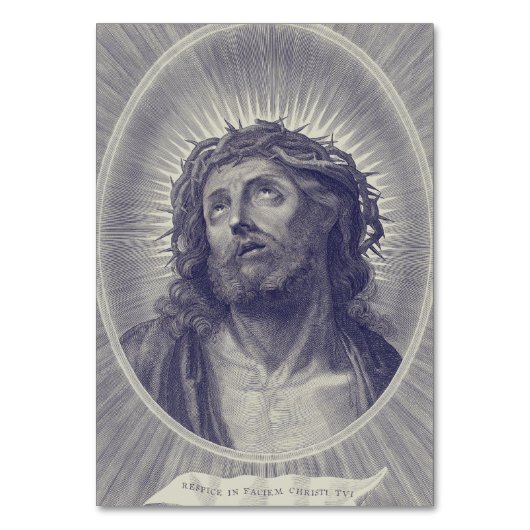 Heilig Aanschijn van Jezus Kaart (Voorkant)