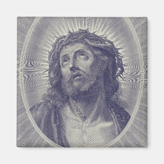 Heilig Aanschijn van Jezus Magneet (Voorkant)