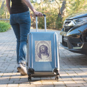 Heilig Aanschijn van Jezus Sticker (Koffer Insitu)