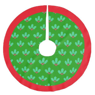 Heilig Bespatroon op Groen Kerstboom Rok