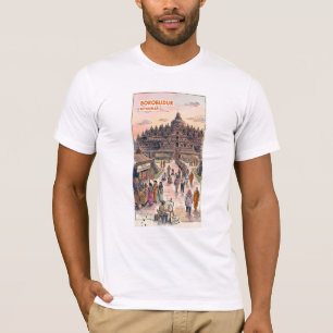 Heilig Borobudur Boeddhistische tempelcomplex Indo T-shirt